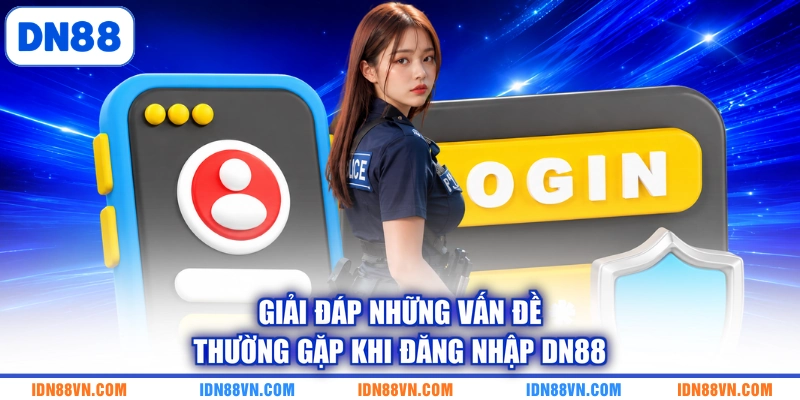 Giải đáp những vấn đề thường gặp khi đăng nhập DN88